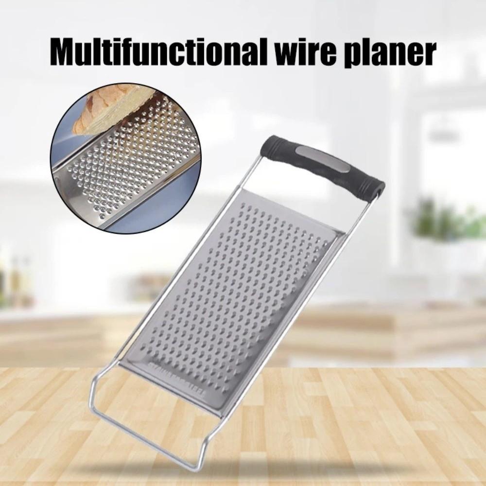 High Quality Multi Functional Wire Planer with Handle Durable Vegetable Slicer Stainless Steel Ginger Grater Kitchen Use
