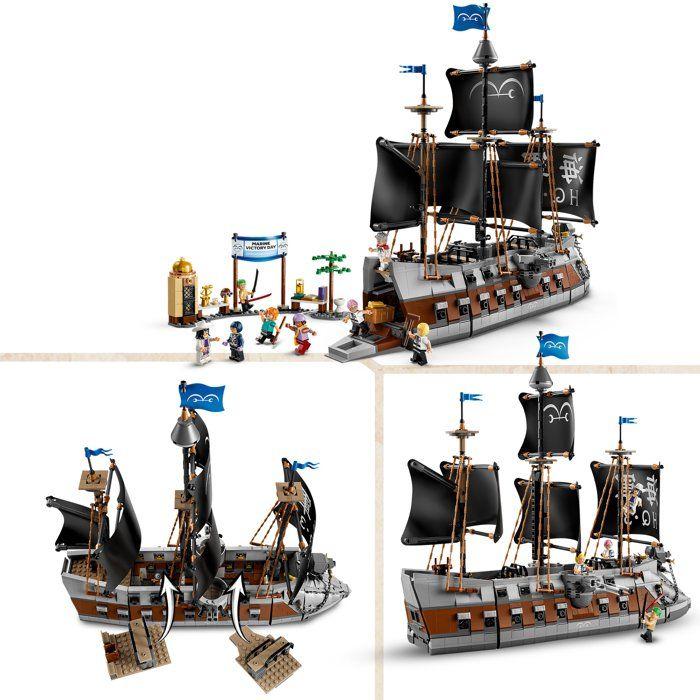 LEGO ONE PIECE 75646 Le Navire de la Marine de Garp - Jouet Bateau dès 9 ans - Décoration