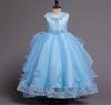 VIISEN Junior Piano Recital Formal Kids Concert Wedding Elegant Embroidered Formal Sizes Size Children's Dress, Dress, Dress, Dress, Dress, Dress,