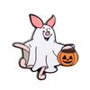 Fun Cartoon Animal Pumpkin Enamel Pin - Perfect Halloween Decoration & Gift for Backpacks or Clothing
