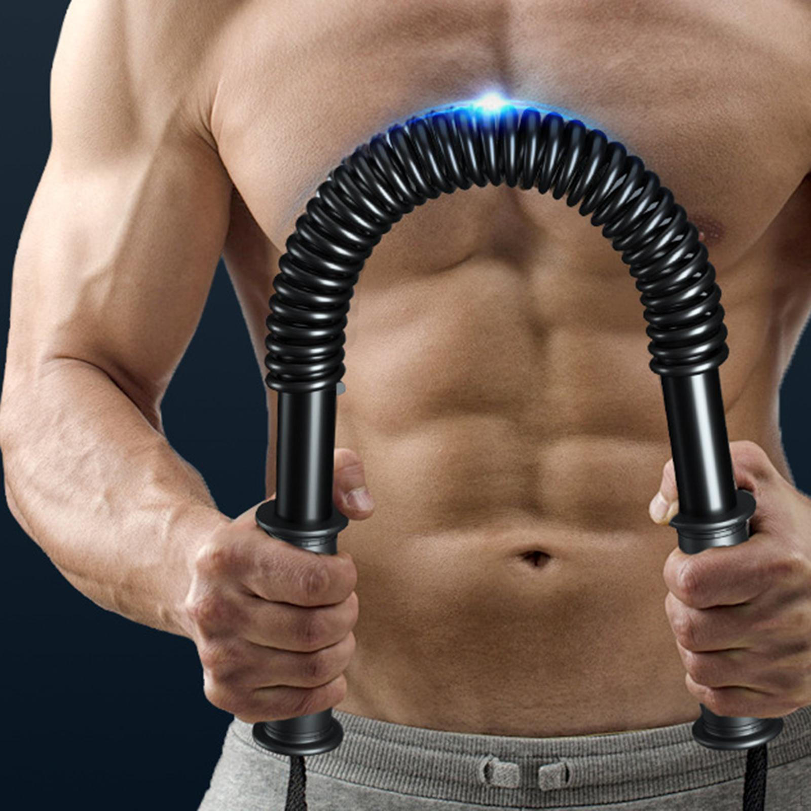 

Power Twister Bar для женщин и мужчин, эспандер для груди, усилитель для рук, кистевой эспандер с сопротивлением 58.5 cm