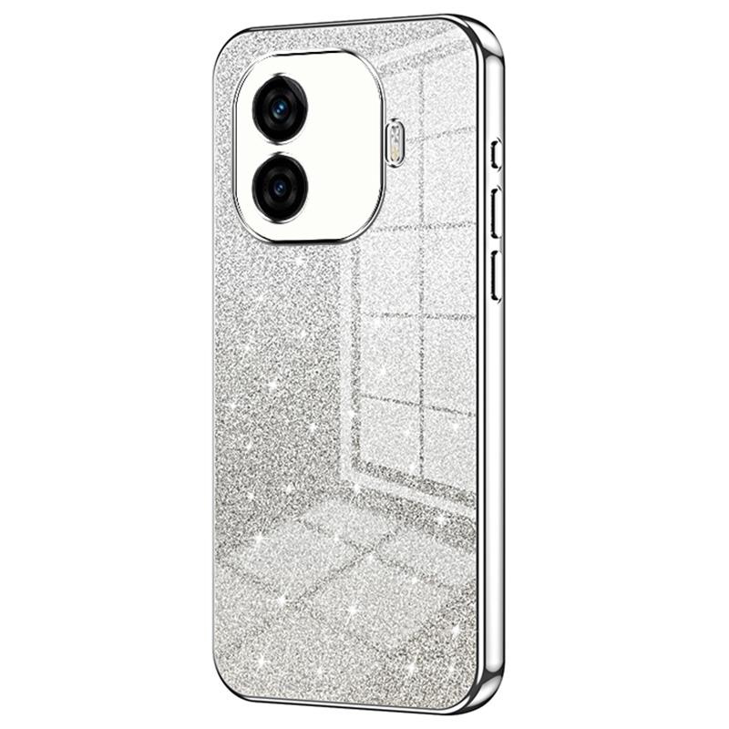 

For vivo iQOO Z9 Turbo 5G Case Soft TPU Phone Cover Gradient Glitter F