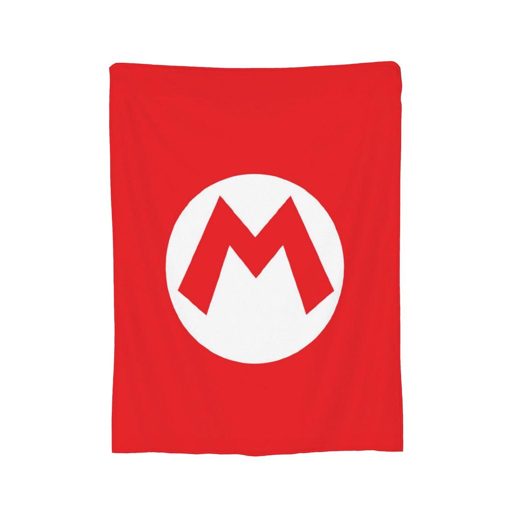 Roztomilý Boo Marios Potah na deku Flanelové přehozy Dekorace postele pohovky Měkké teplé přehozy,