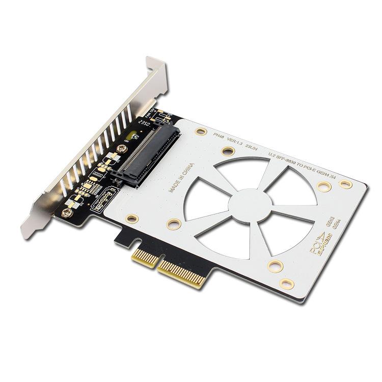 

U2 SFF-8639 to PCIE X4 Expansion Card Support U.2 NVME SSD Expansion