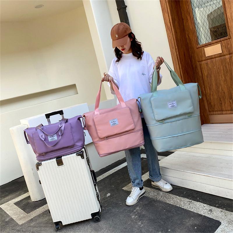 2023 Trendy Wet/Dry Separation Sports & Yoga Travel Bag with Large Capacity