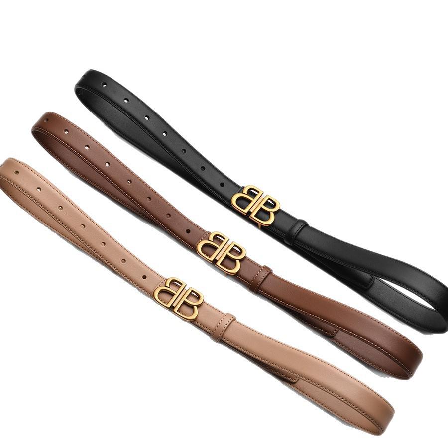 Women's Genuine Leather Versatile Retro Belt, 2025 Style for Jeans and Dress Pants