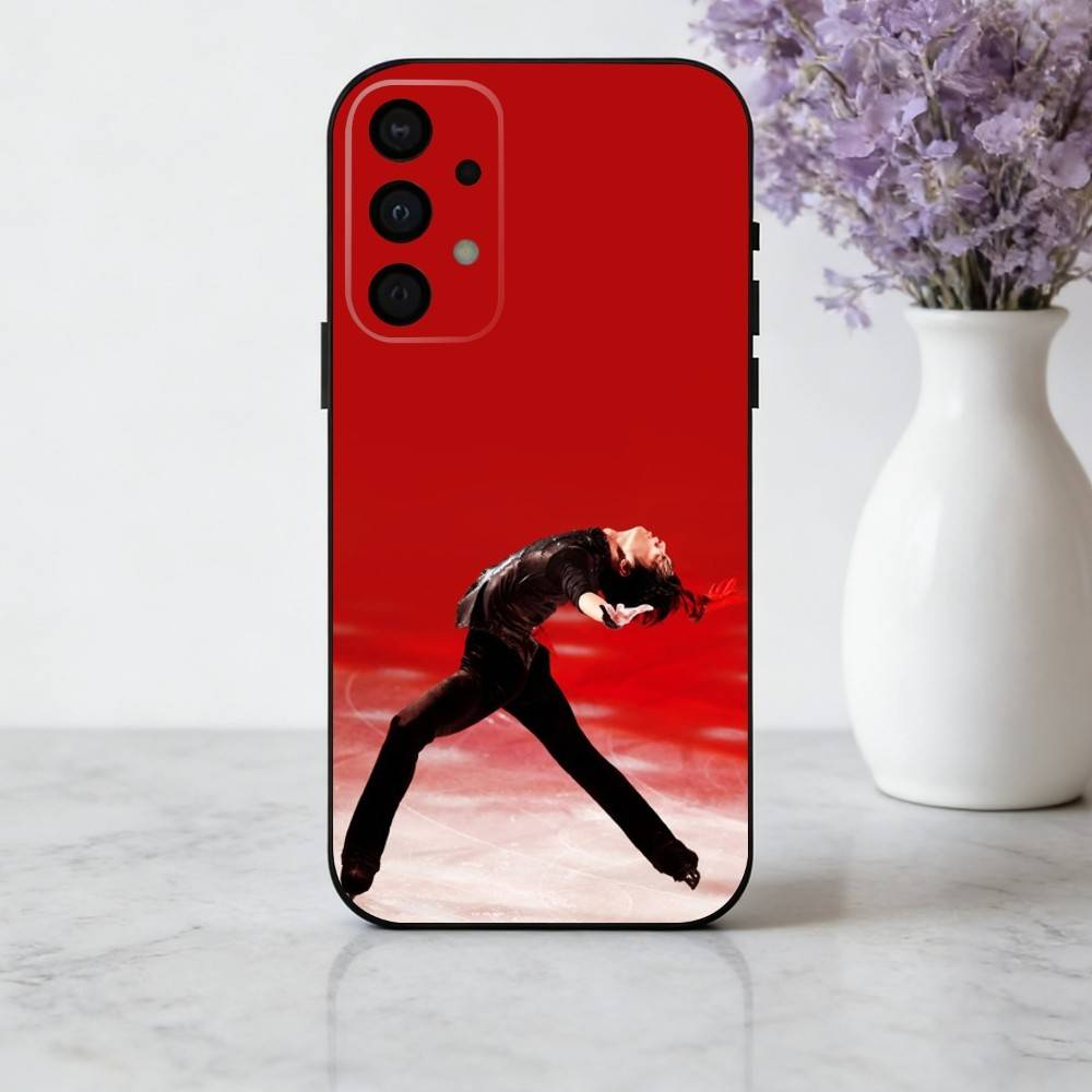 4A Jump Legend H-H-Hanyu Y-Yuzuru Phone Case For Samsung Galaxy A73,A72,A71,A70,A53,A52,A51,Soft Silicone Black Cover