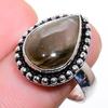 Labradoriet Edelsteen Handgemaakte 925 Sterling Zilveren Sieraden Ring Maat 6.5