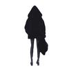 Loose plush imitation fur jacket women's light winter cute hoodie coat imitation Rex rabbit medium and long