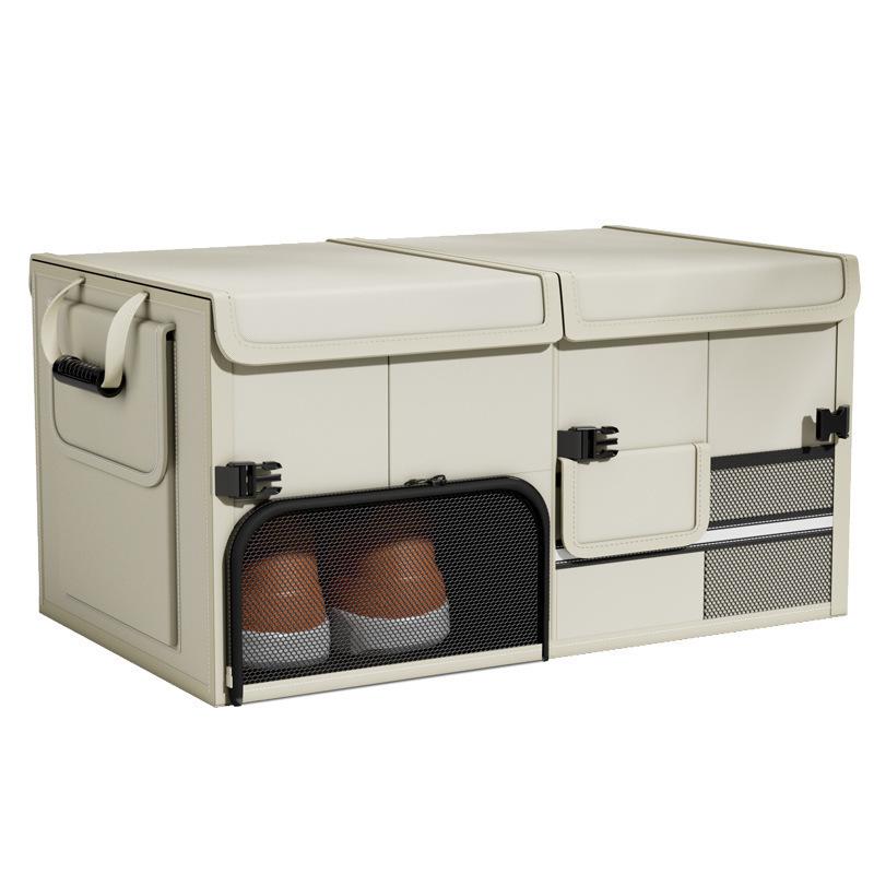 Foldable Car Trunk Organizer - Large Capacity Storage Box for Vehicle Interior
