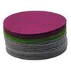 30PCS Wet Dry Sandpaper Discs High Efficiency Grinding Quick Change Backing for Paint Wood Metal Surfaces Wood Polishing