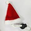 1 Set Reptile Hats with Scarf Holiday Dress Up Soft Christmas Lizard Santa Hat for Amphibians