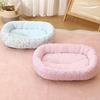 Calming Dog Bed Floral Orthopedic Cat Bed Breathable Washable Cozy Pet Bed for Small Medium Dogs And Cats