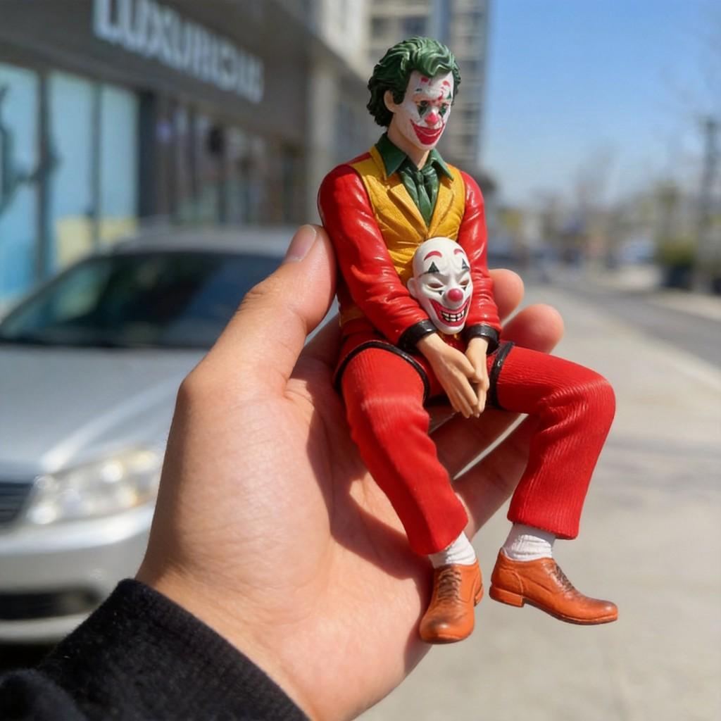 Suicide Squad The Joker Car Topper Decoration With Polyester Material For Car Enthusiasts