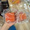 Salmon Stress Relief Toy Thick Cut Squeeze Toy, Realistic Food Sensory Portable Reliever Slow Rising Cube Fidget for Home Office School