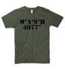 Top M A S H 4077 Vojenský Armádní Zelený US Marines RAF Retro MASH 4077TH Tričko harajuku oversized Unisex oblečení grafická trička
