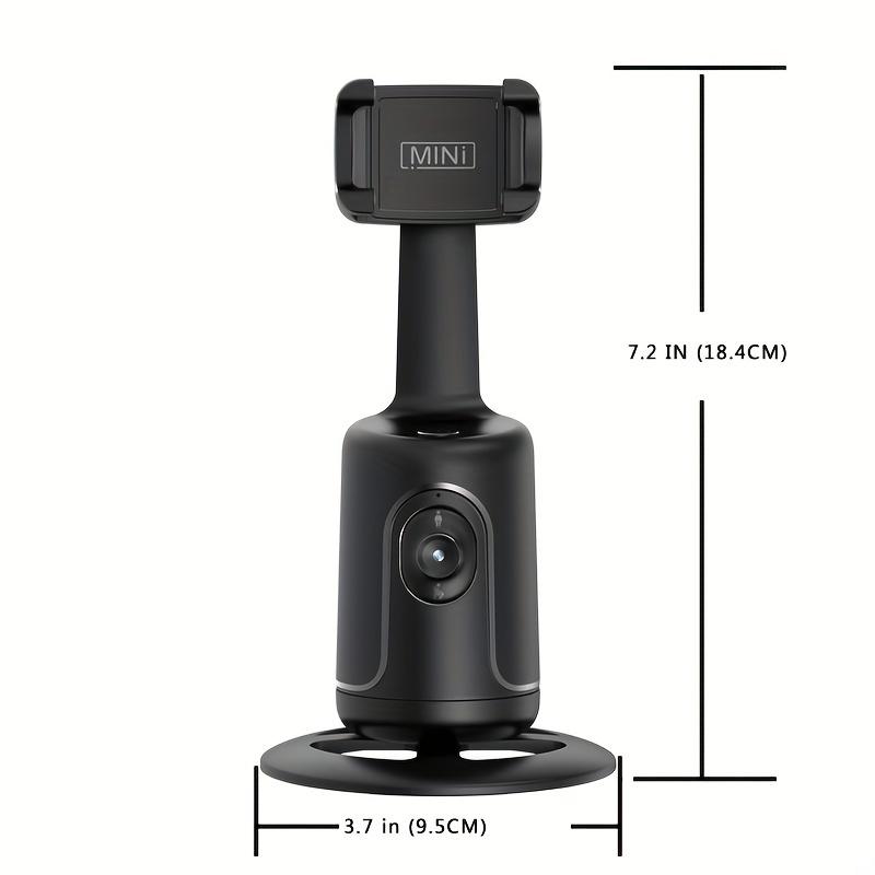 HKXYK 360° Rotating Phone Tracking Tripod - No App Required, Smart Vlogging and Streaming Support