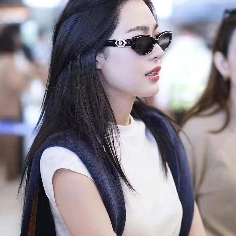 Cat-eye Sunglasses, Sun Protection Sunglasses, Unisex, High-end, Stylish, Versatile Glasses