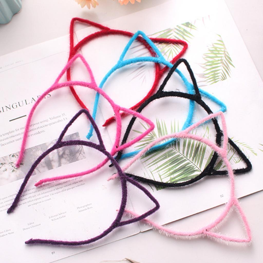 Cute Cat Ear Headband for Womens Girls Daily Wearing Party Fancy Dress Cosplay Hair Accessories