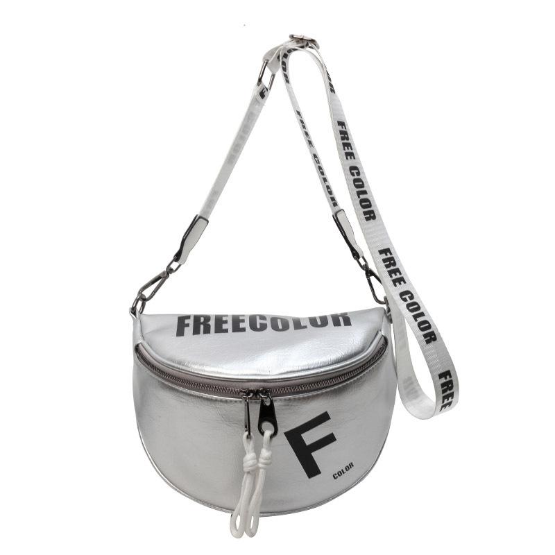 Bauchtasche Damen neu urban schlichte Mode Umhängetasche große Kapazität lässige Messenger Brusttasche