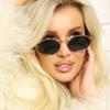 Fashion Small Oval Sunglasses Women Brand Designer Outdoor Travel Uv Protection Sun Glasses Retro Men Shades Alloy Round Eyewear