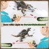 This Upgraded Dinosaur Remote Control Toy Is Suitable for Children Aged Featuring a Lamp Tracking Automatic Spray Function and Realistic RC Driving
