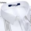 Men's Short Sleeve Stand Collar Business Shirt