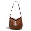 Leather Women's Bags, Large Bags, Messenger Bags, Women's New Large-capacity Shell Bags, Women's Niche High-end Shoulder Bags