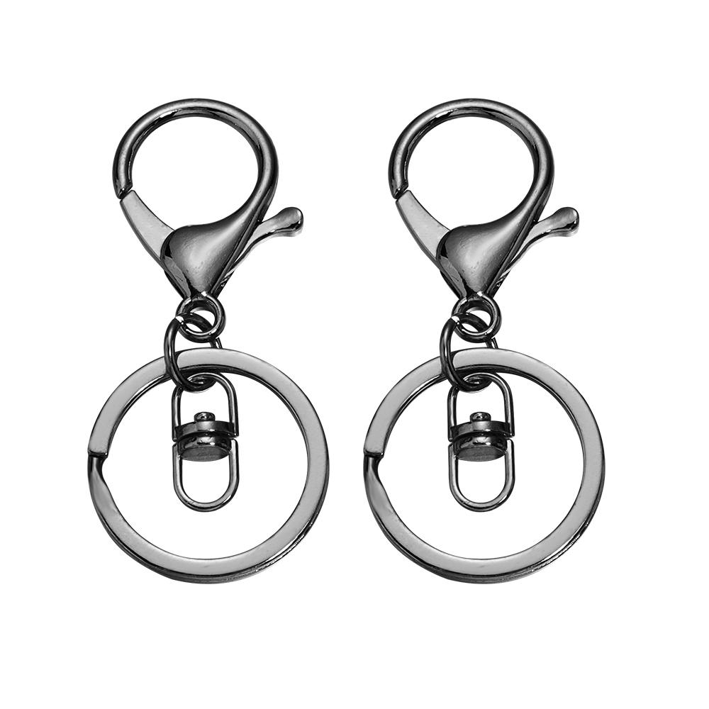 5pcs/bag Lobster Clasp Key Hook Keyrings Fashion Trend Key Chain For Bag Charm Keychains Accessories Gifts DIY Jewelry Making