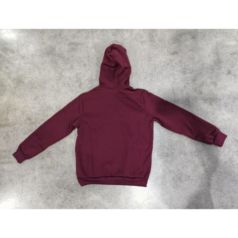 Men S Casual Half Zip Hooded Sweatshirt Basic Style European Size Autumn
