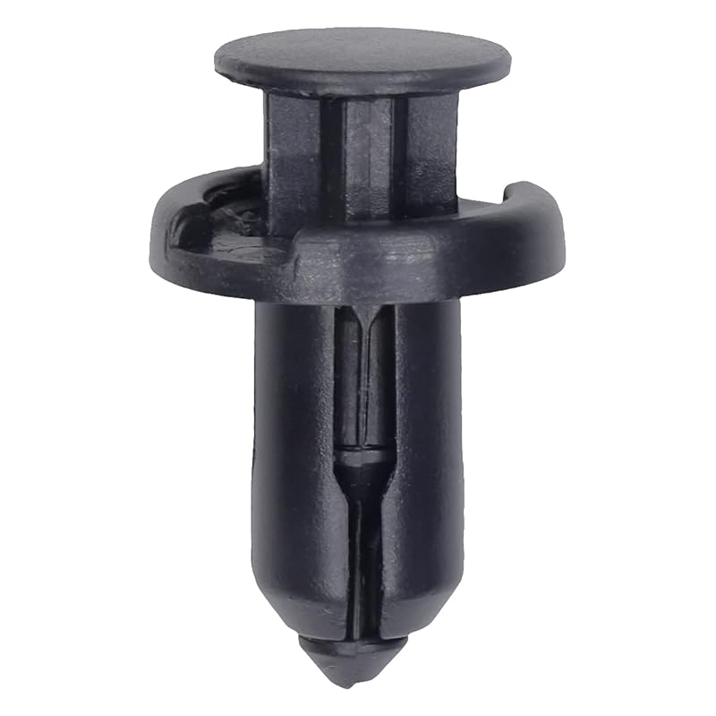 Lantee Car Clips For Honda - 50 Pieces 10Mm Hole Plastic Push Rivet Clips For 91503-SZ5-003