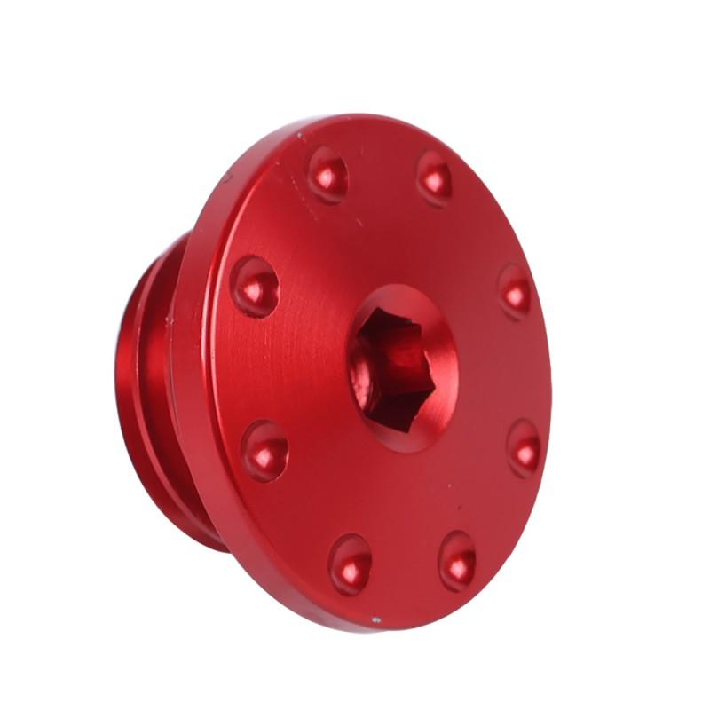 Engine Oil Cap Screw Honda CRF300L CRF250L Rally Motorcycle Replacement Fastener Black Red