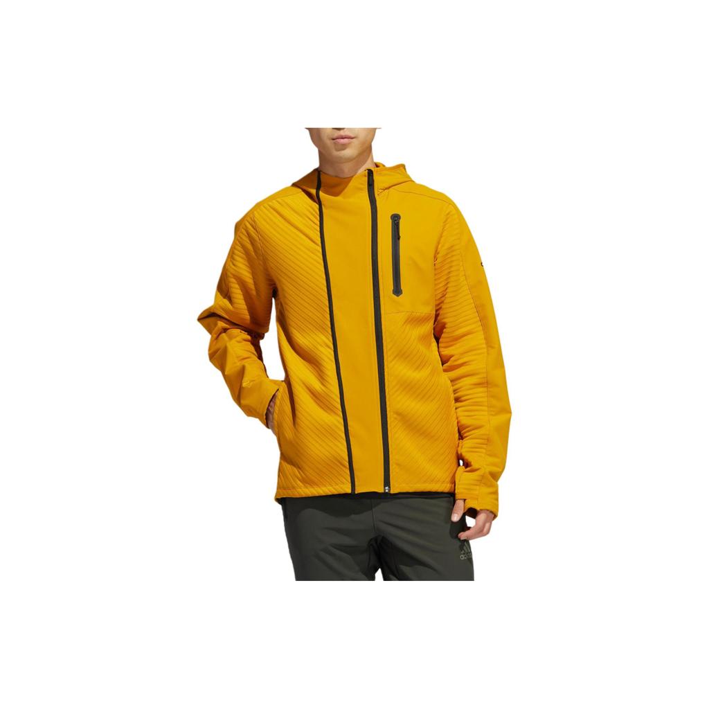 adidas Giacca Sportiva Casual da Allenamento Uomo Capispalla Oro GJ0341