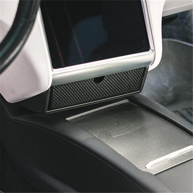 LHD Left Hand Driving ABS Center Console Storage Drawer Box Tray For Tesla Model X Model S Container Store Content Box Interior