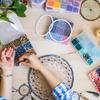 20 Stück Traumfänger Reifen-Kits Weiße Kunststoffringe 11 cm Bastelmaterial für Wanddekoration Mandalas Spirituelle Schilde Selbstgemacht