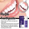 Limited time!!Oralhoe Purple Tooth Whitening Toothpaste, Deep Cleansing For Plaque And Stains, Freshens Breath