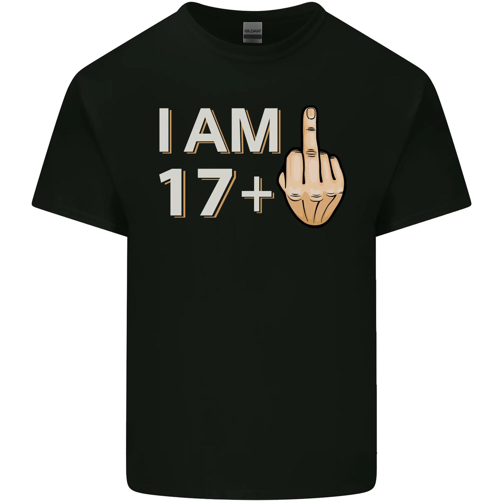 18th Birthday Funny Offensive 18 Year Old Mens Cotton T-Shirt Tee Top S