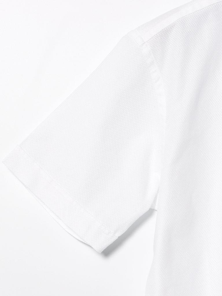 Beams Heart Men's S/S Shirt, Kalami Cutaway Collar, 2025 Spring/Summer (S-XL), White, Size L