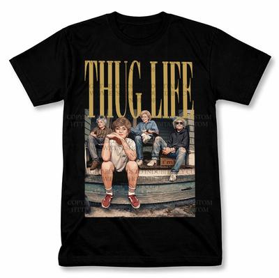 Golden Girls Thug Life Graphic T Shirt Vintage 80s TV Sitcom Fan Tee