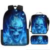 Skull Schoolbag for Primary School Students, Kindergarten New Schoolbag for Boys and Girls, Grades 2345 and 6