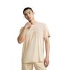 Calvin Klein Cool Sense Antibacterial Ice Beauty Series Couples Lightweight Breathable Home Short Sleeve Pajama Top Unisex Tops Beige AD0005ACI