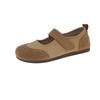 Women Flats Mary Jane Canvas Sandals Spring Summer Walking Shoes Designer Flat Casual Silver Beige Board Shoes Zapatos Mujer
