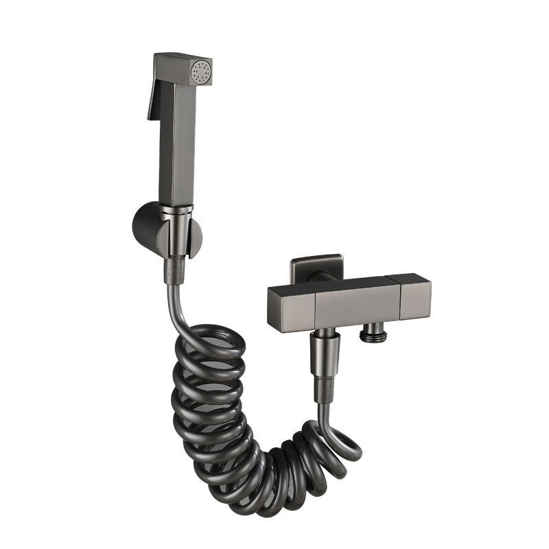 Matte Black Bathroom Bidets Faucet Toilet Cleaner Bidet Sprayer Toilet Faucets Hygienic Bidet Taps Shower Spray Gun