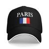 Paris Frankreich Flagge Lässige Baseballkappe Kpop Rock Trucker-Kappe Sommer Hohe Qualität Unisex Unisex yk Retro Baseballkappen