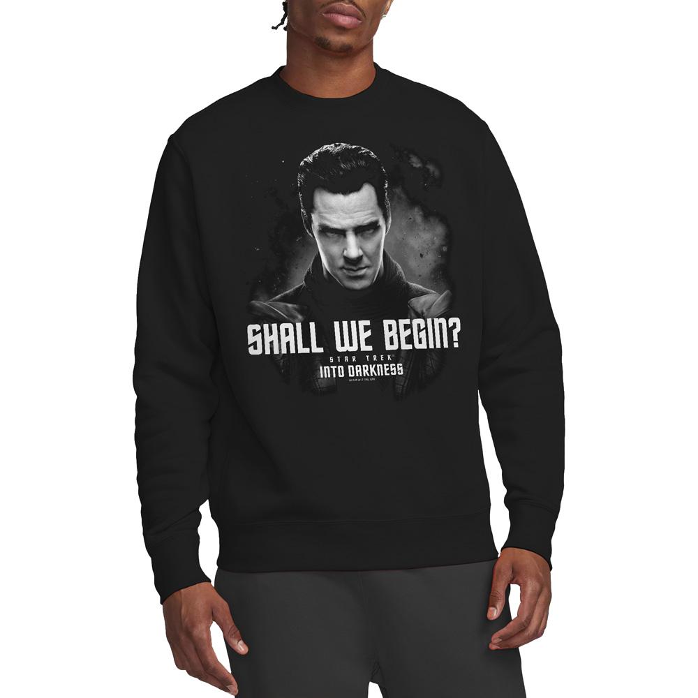 Star Trek: Into Darkness Unisex Adult Shall We Begin Sweatshirt