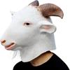 Nieuwigheid Schaap Alpaca Latex Maskers Volwassen Halloween Dieren Kostuum Feest Accessoires