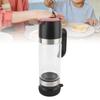 Honey Dispenser 350ml Clear Glass Syrup Dispenser with Handle Prevent Dripping Honey Container for Coffee Shops Restaurants Home