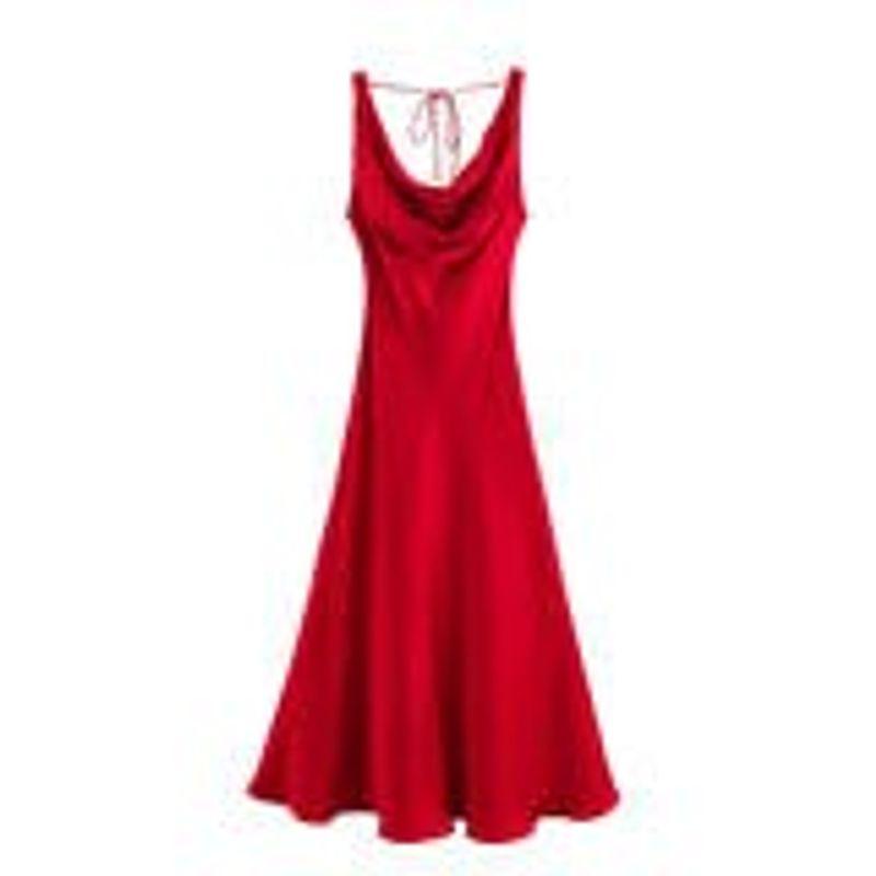 Sexy Women Dress Summer Slvessless Backless Red Green Dress Summer