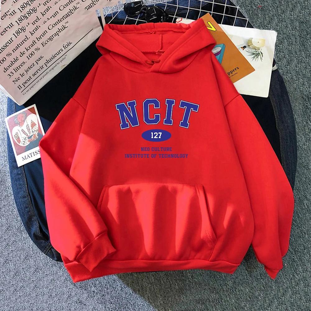 NCT 127 Hoodie Klassisch Winter Warm Damen/Herren Hoodies Frühling/Herbst Unisex Sweatshirt Vintage Sudaderas