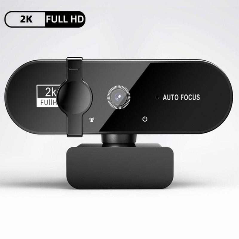 4K Auto-Focus Webcam for Online Classes and Live Streaming